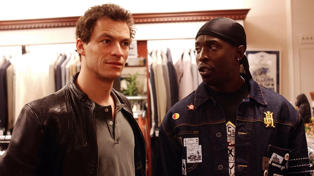 Omar et McNutty dans THE WIRE